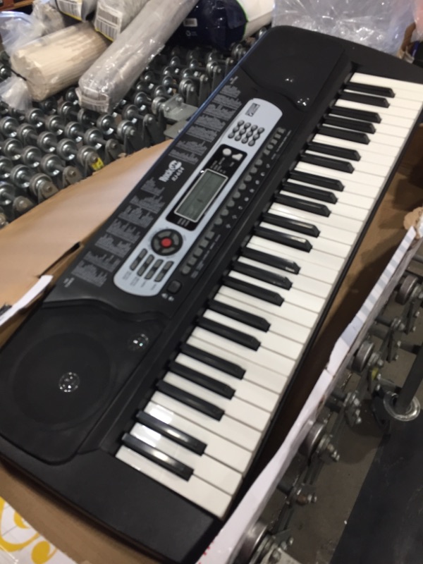 Photo 2 of *NOT functional, selling FOR PARTS, NO returns*
RockJam 54-Key Portable Electronic Keyboard with Interactive LCD Screen & Includes Piano Maestro Teaching App with 30 Songs
