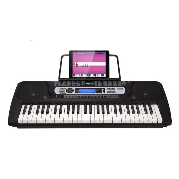 Photo 1 of *NOT functional, selling FOR PARTS, NO returns*
RockJam 54-Key Portable Electronic Keyboard with Interactive LCD Screen & Includes Piano Maestro Teaching App with 30 Songs
