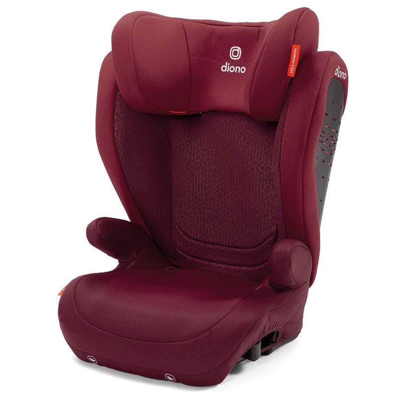 Photo 1 of Diono Monterey 4DXT Latch, 2-in-1 High Back Booster Car Seat with Expandable Height, Width, Advanced Side Impact Protection, 8 Years 1 Booster, Plum
