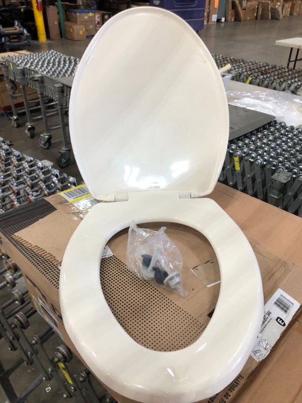 Photo 2 of BEMIS 7300SLEC 346 Toilet Seat will Slow Close and Removes Easy for Cleaning