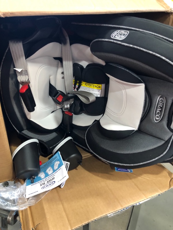 Photo 2 of Graco 4Ever DLX 4 in 1 Car Seat, Infant to Toddler Car Seat, with 10 Years of Use, Fairmont , 20x21.5x24 Inch (Pack of 1)
