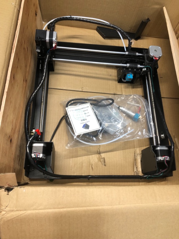 Photo 2 of ANYCUBIC Mega-S New Upgrade 3D Printer with High Quality Extruder and Suspended Filament Rack + Free Test PLA Filament, Works with TPU/PLA/ABS
