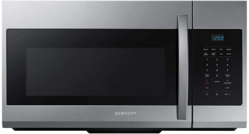 Photo 1 of Samsung 1.7 Cu. Ft. Fingerprint Resistant Stainless Steel Over-The-Range Microwave
