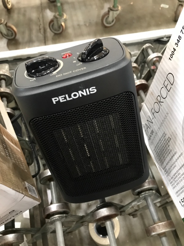 Photo 2 of  PELONIS CERAMIC MECHANICAL HEATER MODEL CH1001 700/900/1500W SETTINGS