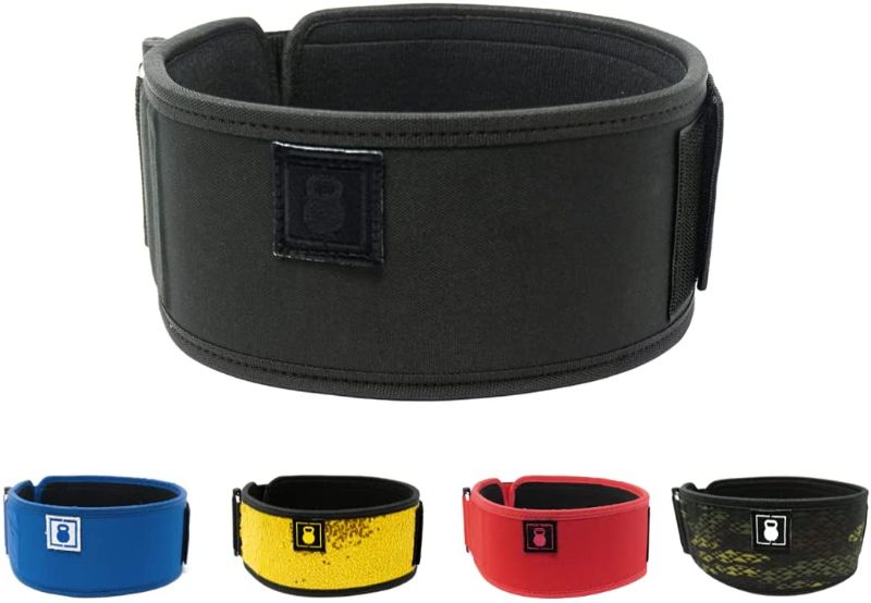 Photo 1 of 2POOD Straight Weightlifting Belt | The Official Weightbelt of USAW | 4-inch Wide and Built for Support, Flexibility, and The Ability to Cross Train Easily
