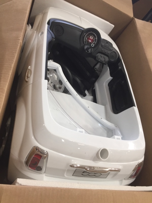 Photo 3 of Best Ride On Cars Fiat Push car White
