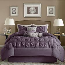 Photo 1 of 
Madison Park - Laurel 7 Piece Tufted Comforter Set - Plum - King