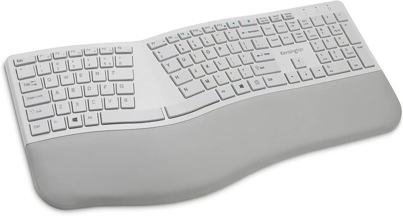 Photo 1 of Kensington Pro Fit Ergonomic Wireless Keyboard - Grey (K75402US)
