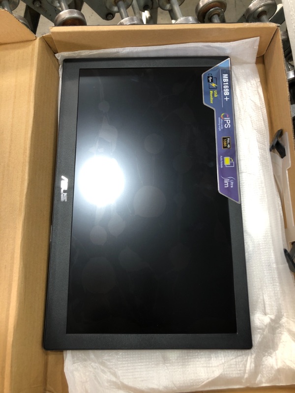 Photo 2 of ASUS MB169B+ 15.6" Full HD 1920x1080 IPS USB Portable Monitor
