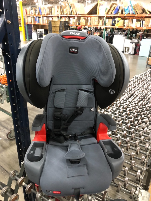 Photo 2 of Britax Grow with You Harness-2-Booster Car Seat, Pebble
