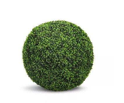 Photo 1 of Artificial Boxwood Ball 20"
