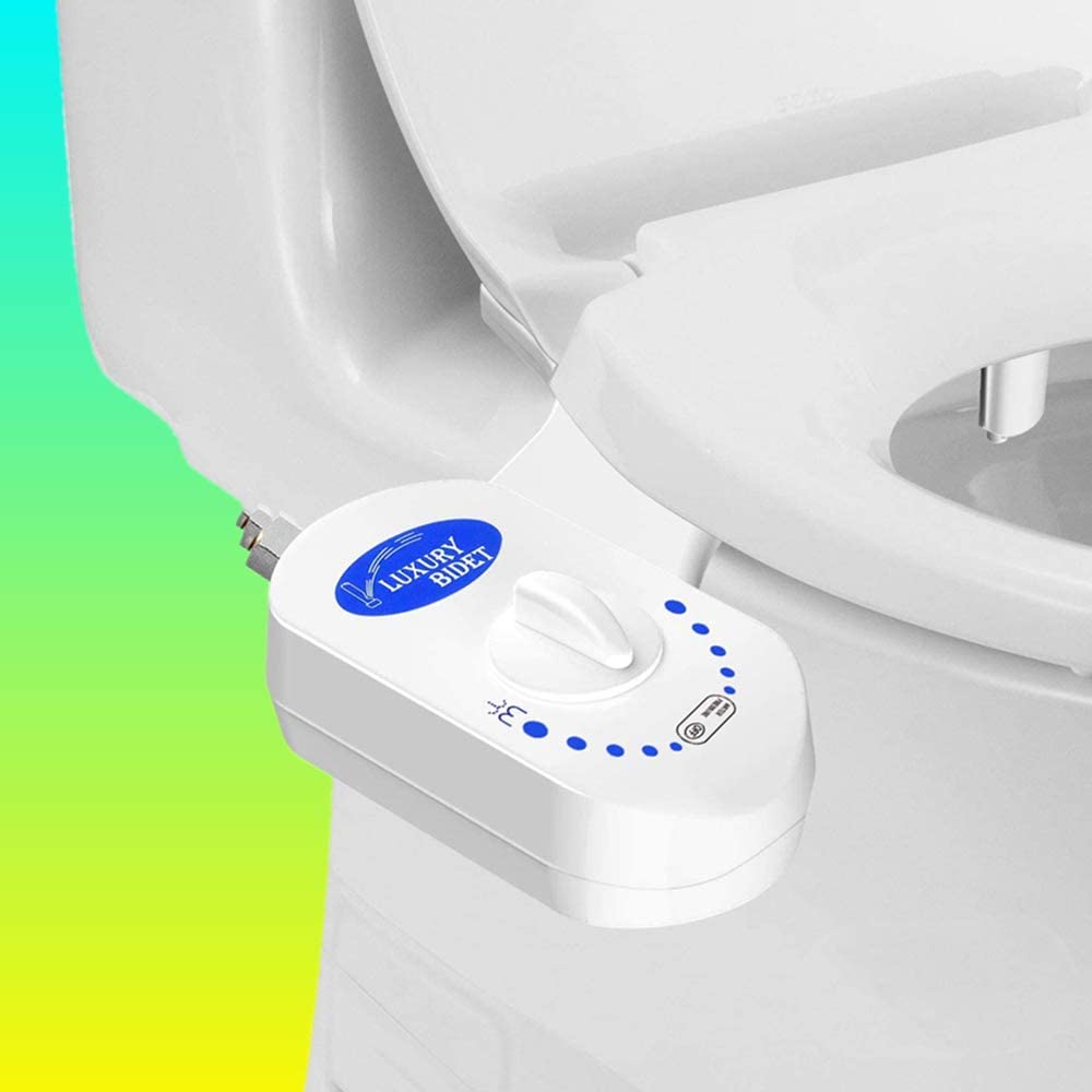 Photo 1 of Alfix Bidet, Bidet Toilet Seat Attachment with Fresh Water Spray Nozzle,Bidet Attachment Non Electric, Easy to Install (AL360)
