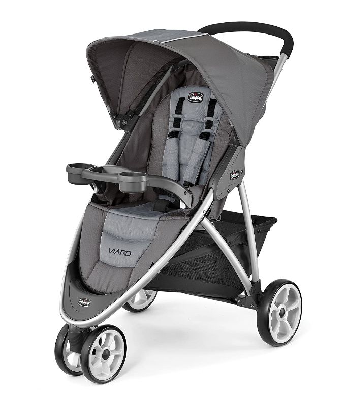 Photo 1 of Chicco Viaro Quick-Fold Stroller, Graphite
