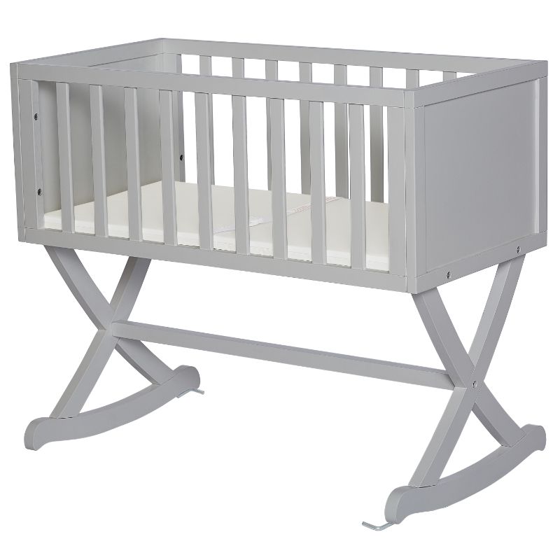 Photo 1 of Dream on Me Haven Pebble Grey Cradle
