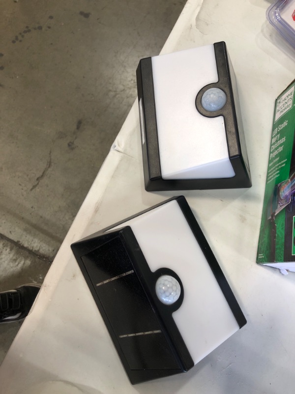 Photo 2 of *Check Comments*
300 Lumens Connected Solar Black Motion Sensing LED Deck Light (2-Pack)
