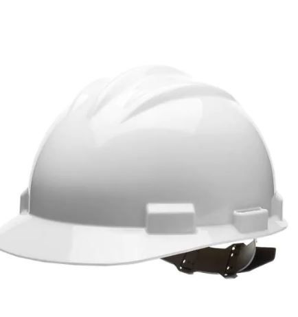 Photo 1 of 2 White 4-Point Pinlock Suspension Cap Style Hard Hat
PLUS GLASSES