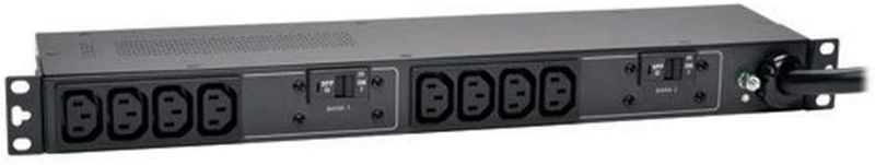 Photo 1 of Tripp Lite Basic PDU, 30A, 10 Outlets (C13), 208/240V, L6-30P, 12 ft. Cord, 1U Rack-Mount Power (PDUH30HV)
