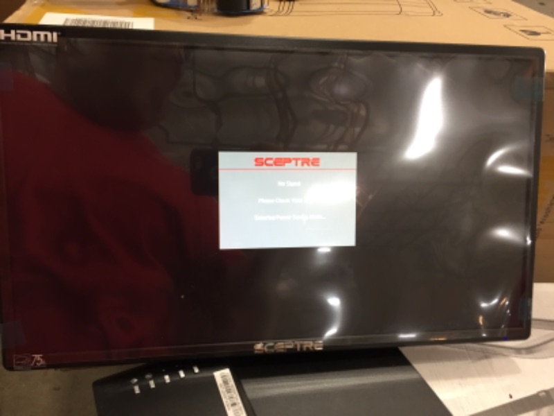 Photo 2 of Sceptre 20" 1600x900 75Hz Ultra Thin LED Monitor 2x HDMI VGA Built-in Speakers