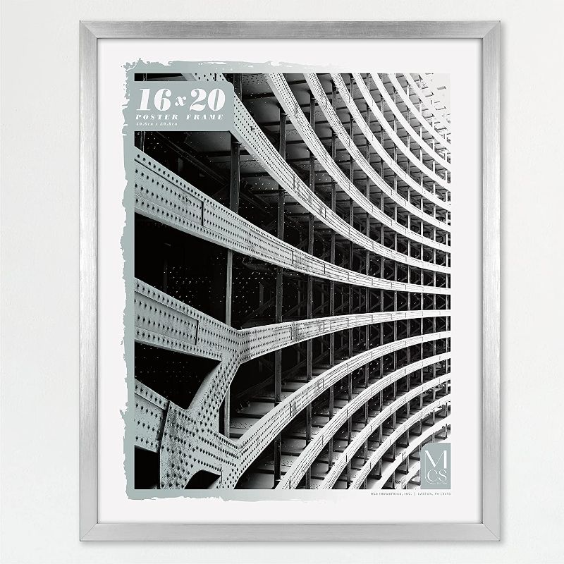 Photo 1 of MCS, Silver Gallery Foundation Poster Frame, 16x20 Inch, 16 x 20
