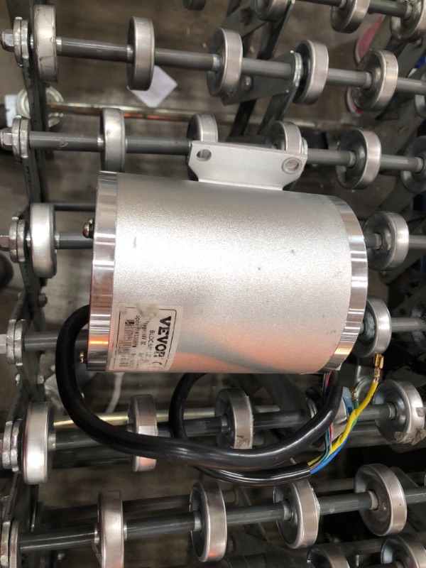 Photo 1 of VEVOR Electric Brushless DC Motor,48V (PARTS ONLY SALE; BENT)