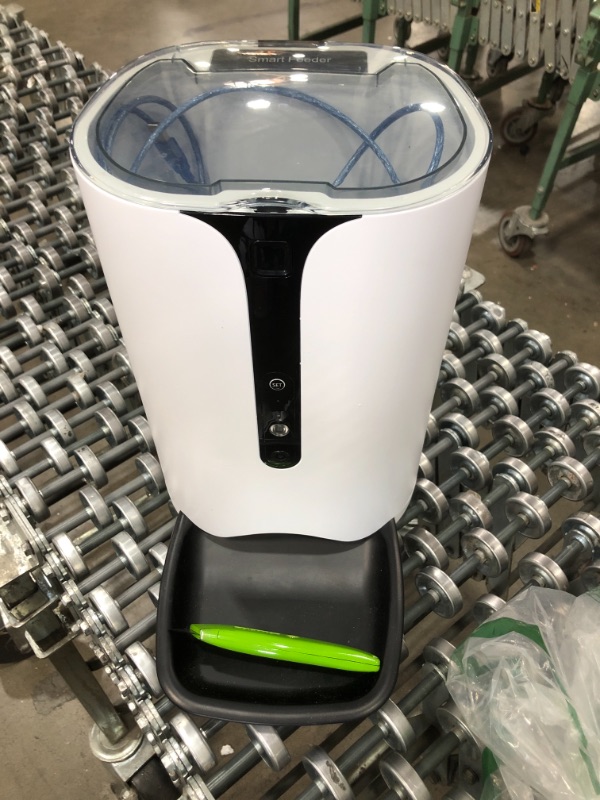 Photo 1 of  Automatic Cat Feeder with Timer Schedule Feature 7L Cat Food Dispenser with Portion Control and Voice Recorder for Healthy Feeding 4 Meals a Day