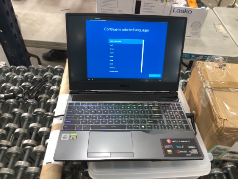 Photo 2 of MSI GP65 Leopard 10SEK-048 Gaming and Entertainment Laptop (Intel i7-10750H 6-Core, 16GB RAM, 512GB SSD, RTX 2060, 15.6" Full HD (1920x1080), Win 10 Home) with MS 365 Personal, Hub
