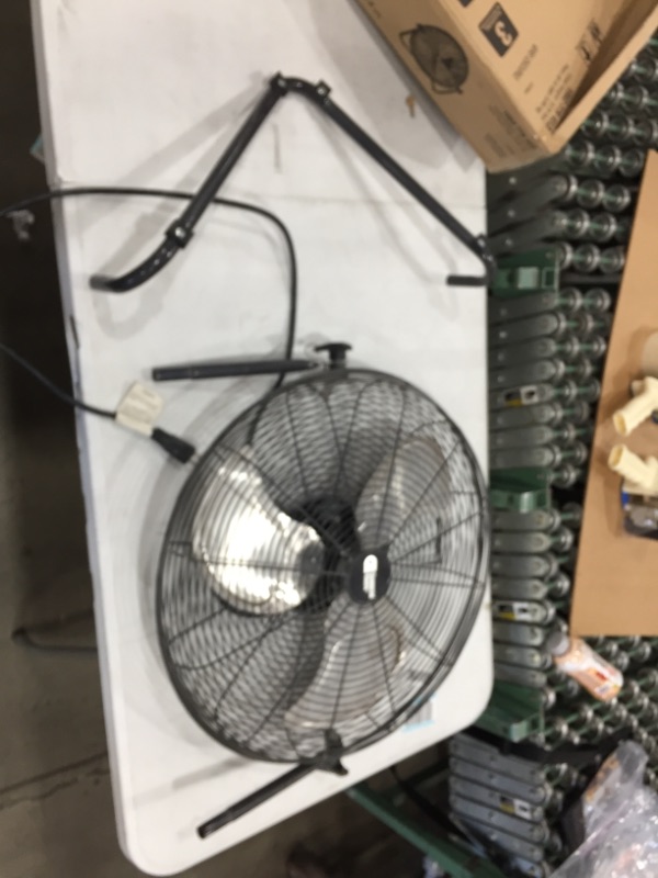 Photo 2 of (MISSING HARDWARE) Commercial Electric
20 in. 3-Speed High Velocity Floor Fan