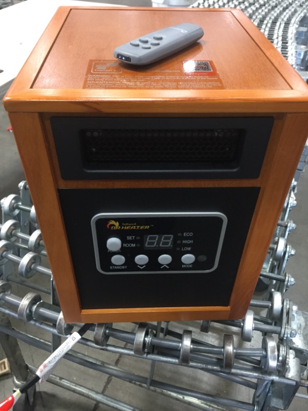 Photo 4 of Dr Infrared Heater Portable Space Heater, 1500-Watt