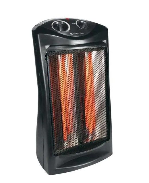 Photo 1 of 1500-Watt Electric Quartz Infrared Radiant Tower Heater Space Heater
model: CZQTV007BK