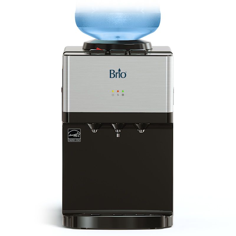 Photo 1 of **PARTS ONLY ** Brio Limited Edition Top Loading Countertop Water Cooler Dispenser with Hot Cold and Room Temperature Water
