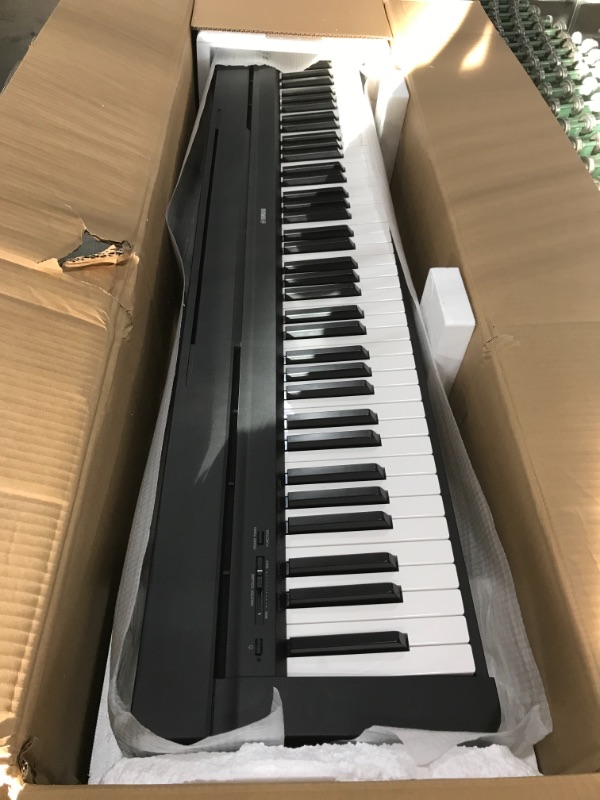 Photo 2 of Yamaha P71 88-Key Weighted Action Digital Piano with Sustain Pedal and Power Supply