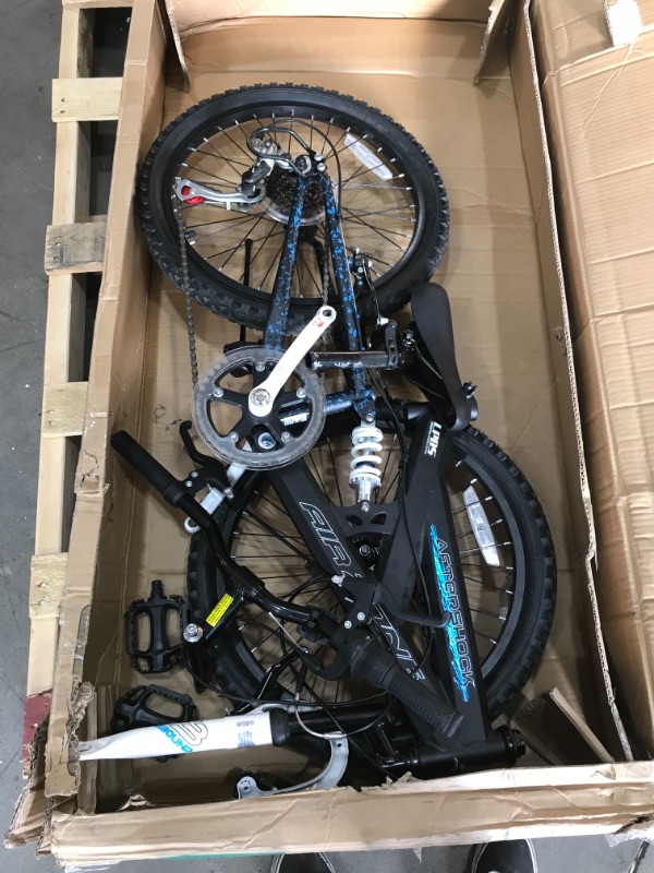 Photo 1 of Dynacraft Air Zone 20" Aftershock Kids' Mountain Bike - Black/Blue
