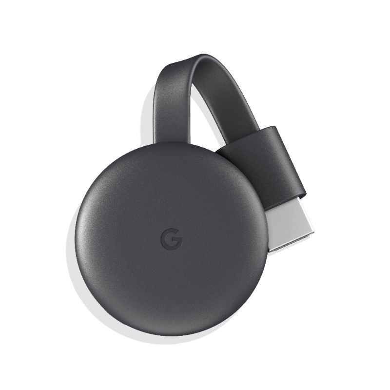 Photo 1 of Google Chromecast - Streaming Device with HDMI Cable - Stream Shows, Music, Photos, and Sports from Your Phone to Your TV
