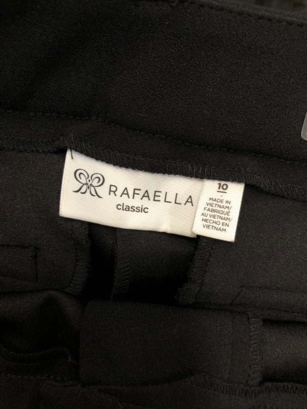 Photo 1 of Rafaella Women's Soft Stretch Crepe Modern Fit Pant, size 10
