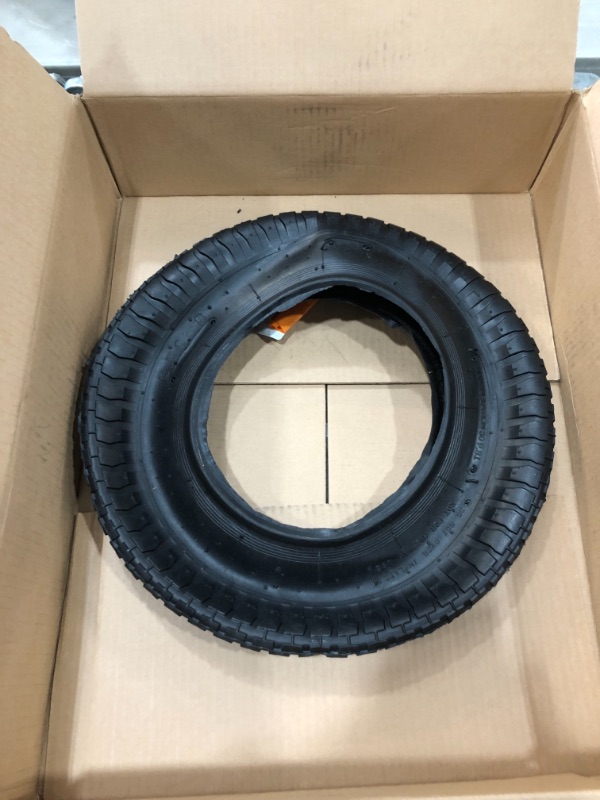 Photo 2 of Tire 3.50-8 Pneumatic Air Filled Replacement for Wheelbarrow Wheels 15'' / Tire replacement 8 wheel
