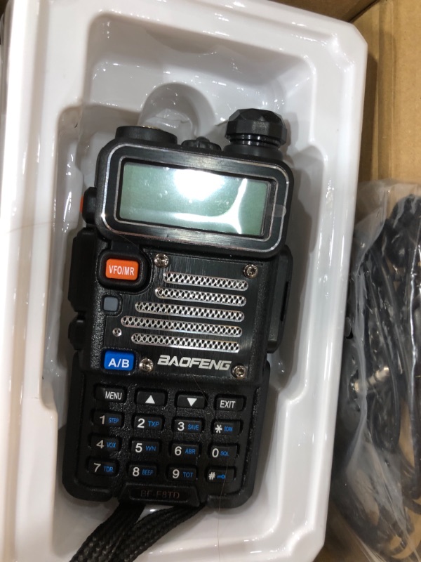 Photo 1 of BaoFeng Radio High Power Upgraded BaoFeng UV-5R 144-148Mhz/420-450Mhz Ham Radio Handheld Two Way Radio with TIDRADIO-771 Antenna BaoFeng Walkie Talkie (5 Pack)
