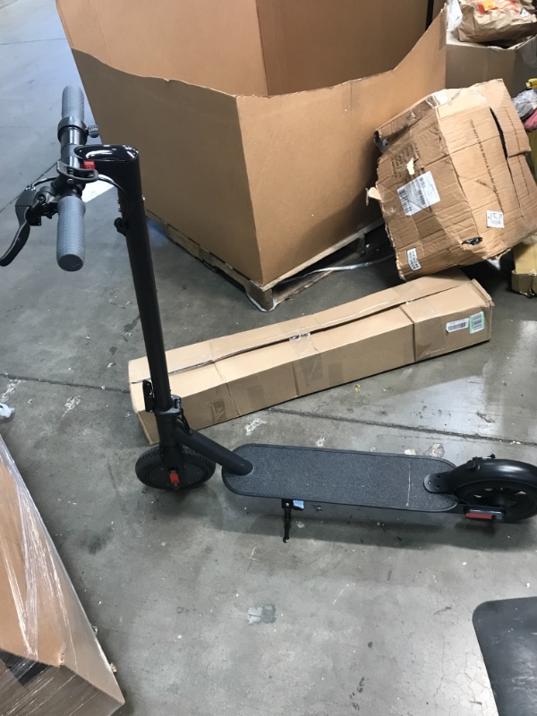 Photo 2 of XPRIT 8.5" Electric Kick Scooter w/Two Speeds, Long Lasting Battery, Up to 15 Miles, Black
