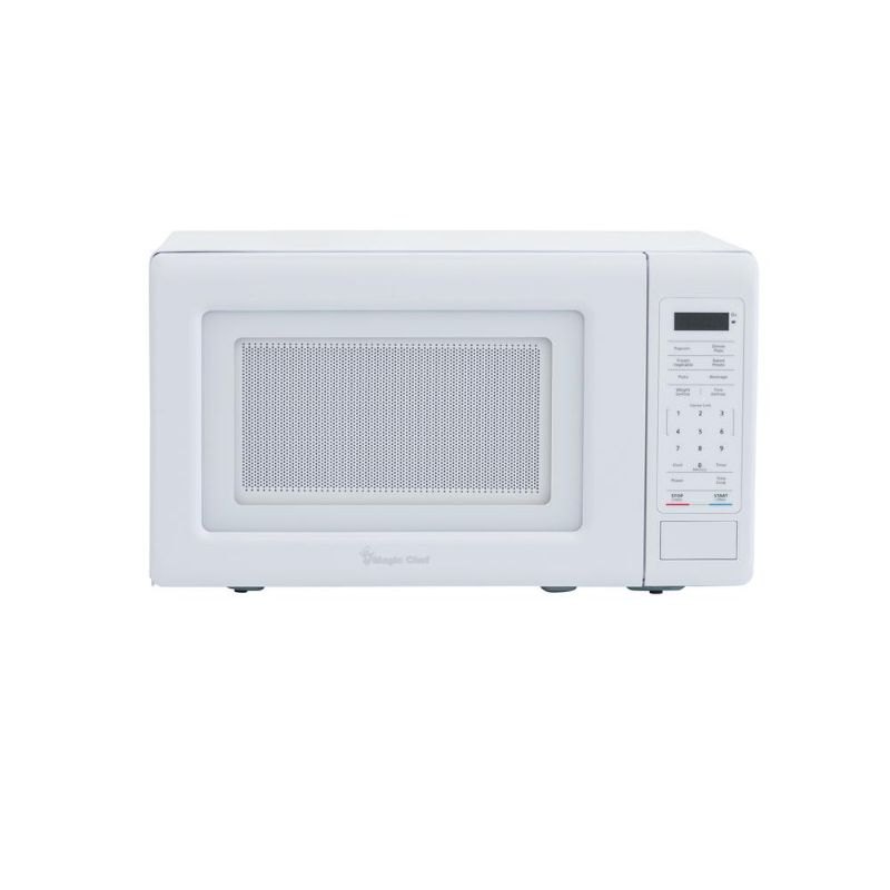 Photo 1 of Magic Chef 0.7 Cu. Ft. Countertop Microwave in White
