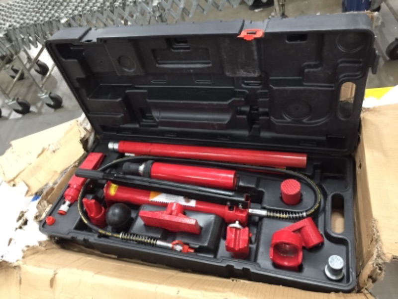 Photo 2 of ***PARTS ONLY*** 10 Ton Porta Power Hydraulic Jack Body Frame Repair Kit Auto Shop Tool Lift Ram Lifting Height 13.5mm-33mm for Loadhandler Truck Bed Unloader Farm and Hydraulic Equipment Construction