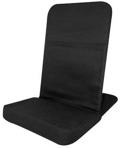 Photo 1 of *USED*
Relaxus Portable Floor Chair, MEMORY FOAM Seat, Folding Chair. Angle Back-Rest. 14" W x 22" H x 21" Deep (Black)
