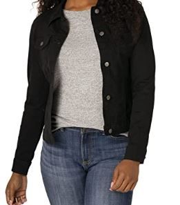 Photo 1 of Riders by Lee Indigo Women's Denim Jacket, Black, L