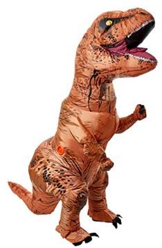 Photo 1 of Rubie's Adult The Original Inflatable Dinosaur Costume, T-Rex, Standard
