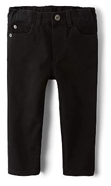 Photo 1 of The Children's Place Baby Toddler Basic Skinny Jeans, Black, 4T
