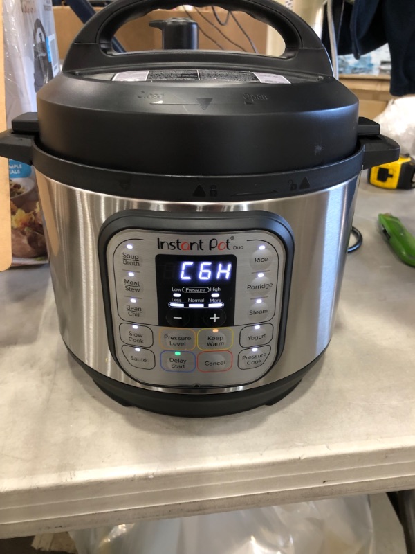 Photo 2 of *USED, needs to be cleaned*
Instant Pot Duo 6 Quart, 7-in-1 Multi-Use Programmable Pressure Cooker
