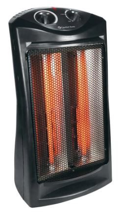 Photo 1 of *USED*
Comfort Zone 1500-Watt Electric Quartz Infrared Radiant Tower Heater Space Heater