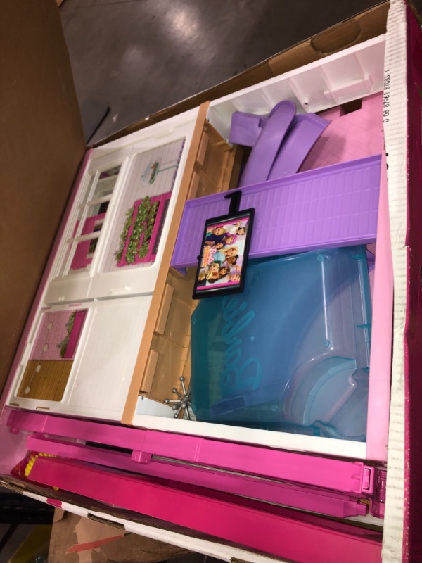 Photo 2 of Barbie Dreamhouse Dollhouse with Wheelchair Accessible Elevator