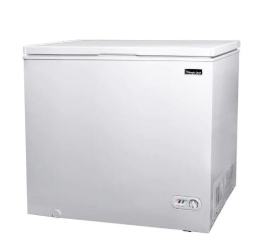 Photo 1 of 7.0 cu. ft. Chest Freezer in White
AS IS USED, MINOR COSMETIC DAMAGE PLEASE SAEE PHOTOS 