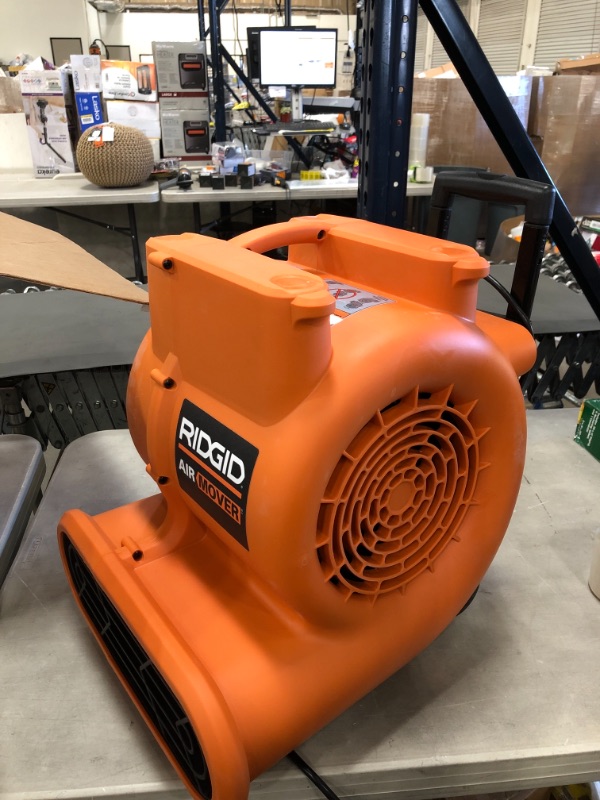 Photo 2 of 1625 CFM Blower Fan Air Mover with Handle and Wheels
