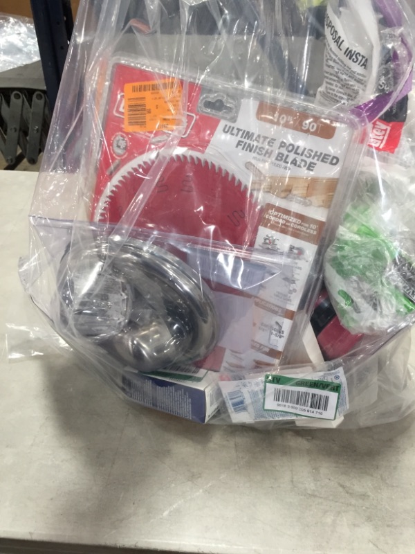 Photo 1 of *sold AS IS, NO returns*
Miscellaneous Home Depot Products
