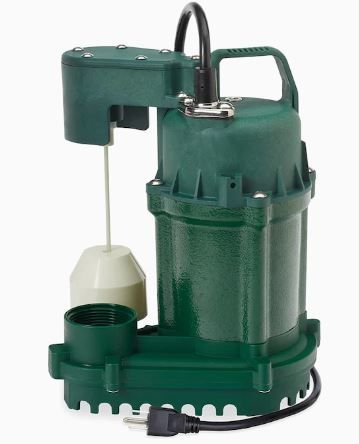 Photo 1 of *USED*
Zoeller 0.33-HP 115-Volt Cast Iron Submersible Sump Pump